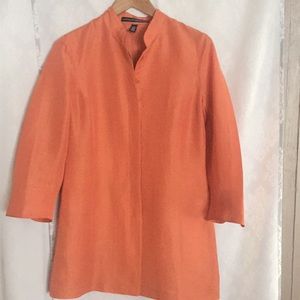 Ellen Tracy linen silk tunic. Brand new size 2